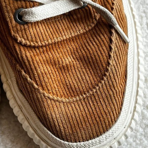 Zara brown corduroy sneakers, size 36
