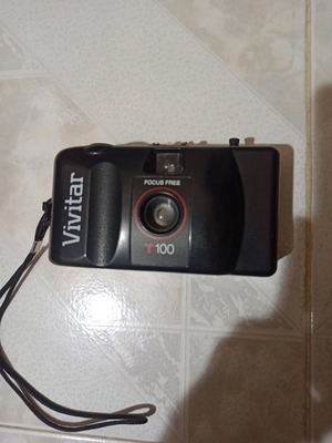Vivitar T100 film camera used, vintage 35mm