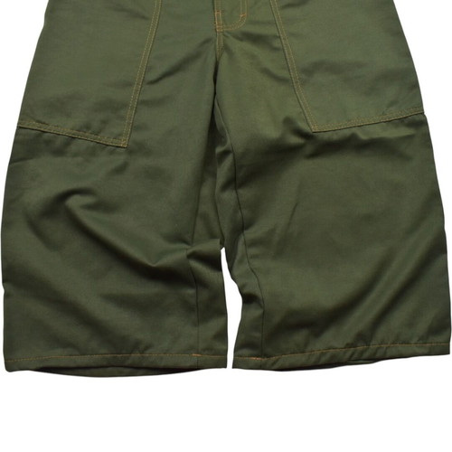 Vintage Y2K Baggy Denim Shorts Green Rap Skate Style medium used