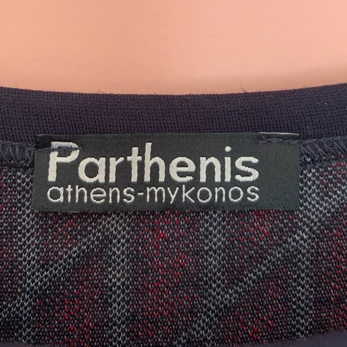 Parthenis dress new, size M, blue and red