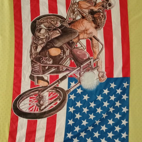 Vintage Motorcycle Flag like new