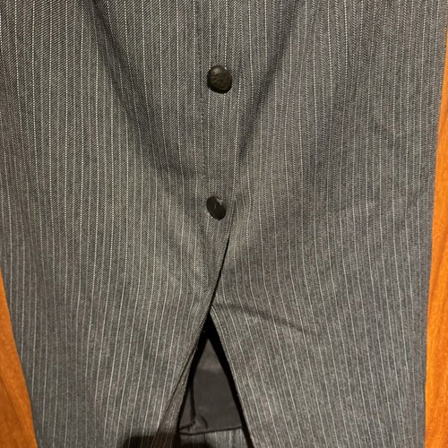 Pencil skirt set with buttons like new, sizes L and XL