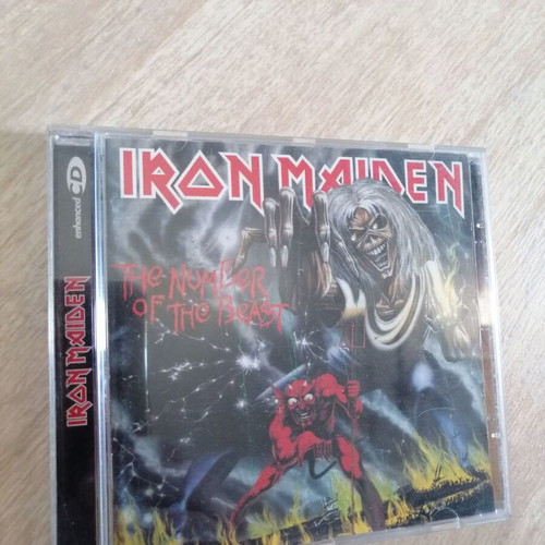 Iron Maiden The Number Of The Beast CD, 1998 remastered