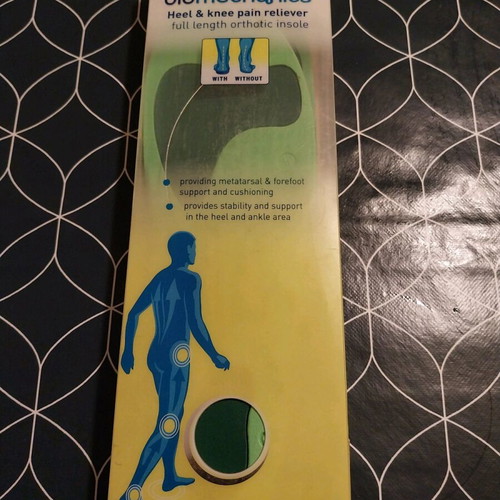 Scholl Biomechanics orthopedic insoles new, size M