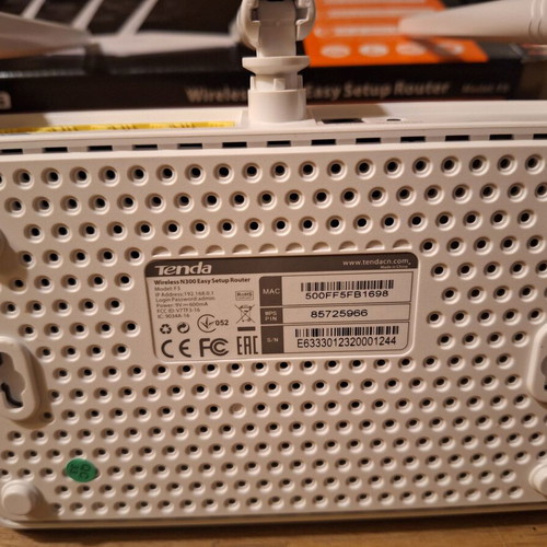 Tenda F3 Router Repeater new