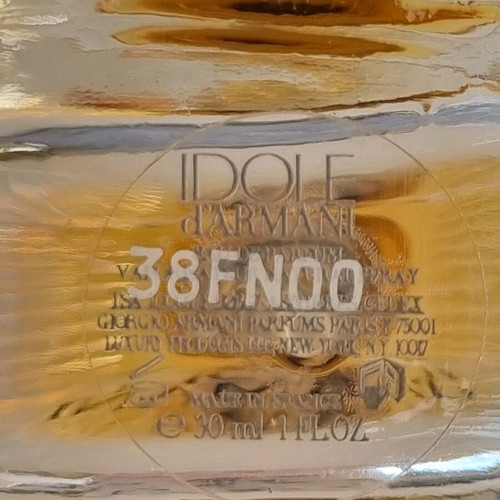 Idole d'Armani Eau de Parfum used, 30 ml, rare discontinued