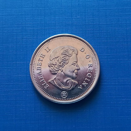 Canada 25 cents 2016 coin like new