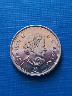 Canada 25 cents 2016 coin like new