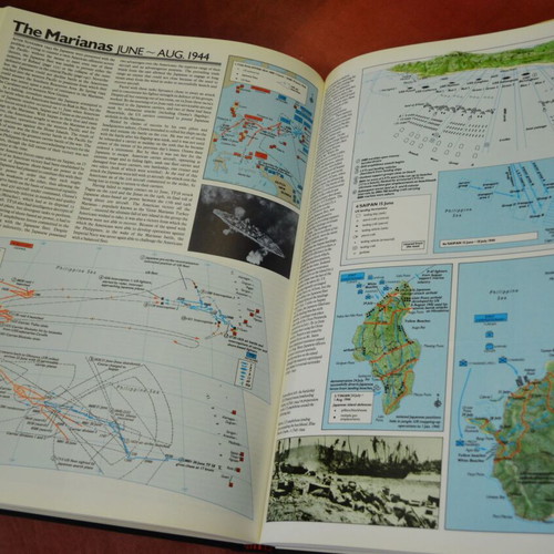 Atlas of the Second World War 1989, historical edition like new