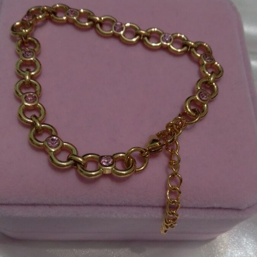 Steel bracelet 21 cm maximum adjustable new