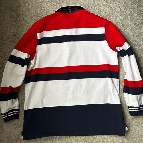 Polo Ralph Lauren rugby white and red, like new, size L