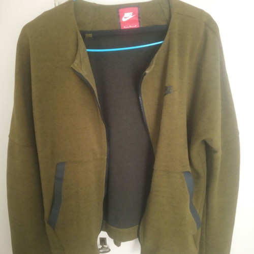 Nike women's jacket used, size M, green
