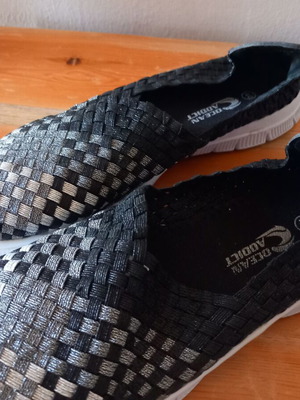 Ocean beach shoes size 40 new, black and grey