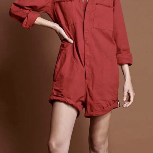One Teaspoon Prophecy Jumpsuit Small like new, cherry red