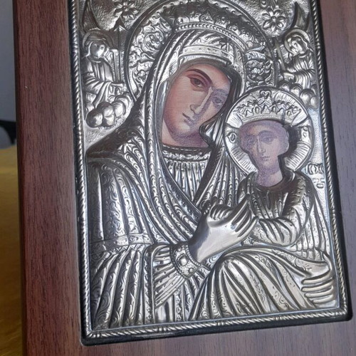 Silver icon 925 gr like new, 18×24