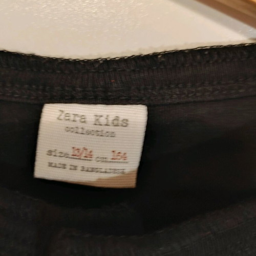 Zara shirt and long-sleeve t-shirts for boy 13-14 years like new