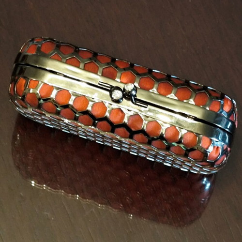 Alexi Andriotti Accessories Red Evening Clutch Bag like new