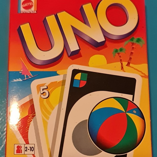 Uno special summer edition Mattel 2001 like new