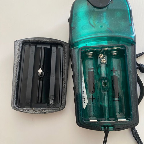 Garmin eTrex Venture GPS used with box and accessories