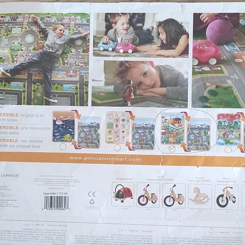 Playmat Prince Lionheart reversible like new