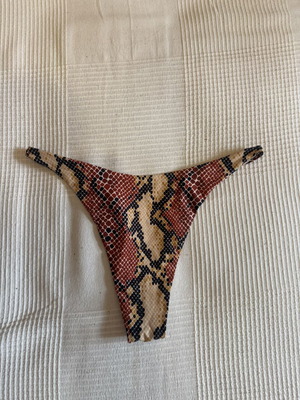 Decoro bikini bottom in brown and black