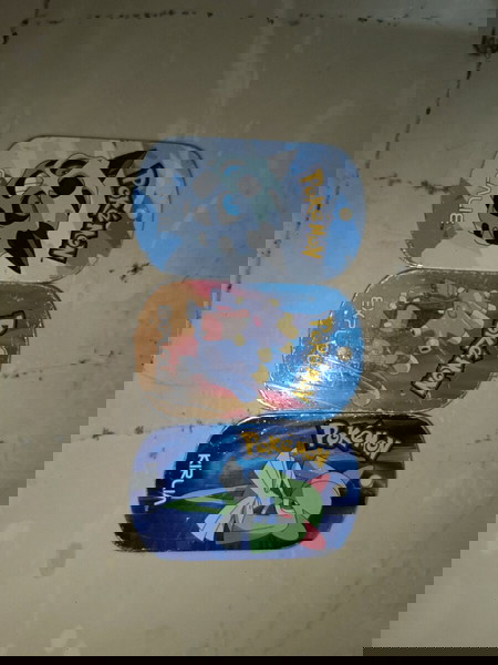 Τάπες Pokemon Metal Tags 2006