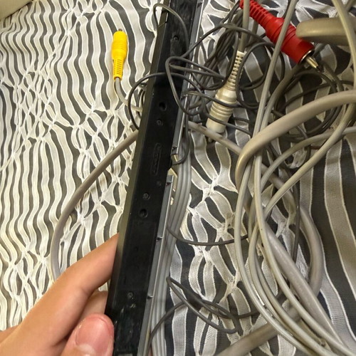 Wii Nintendo used with power supply and sensor