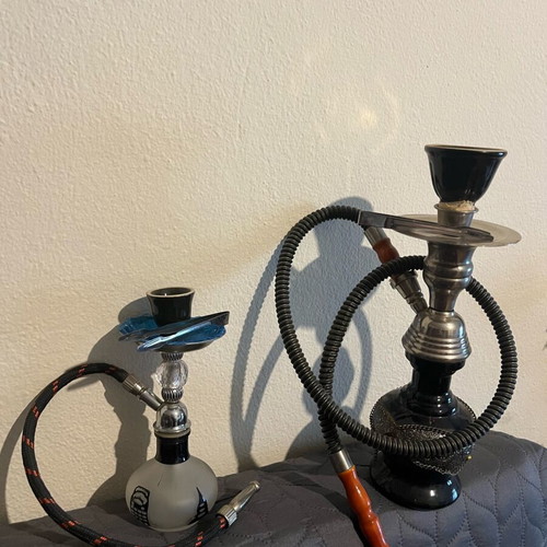 Hookahs new, set of two, large Turkish model