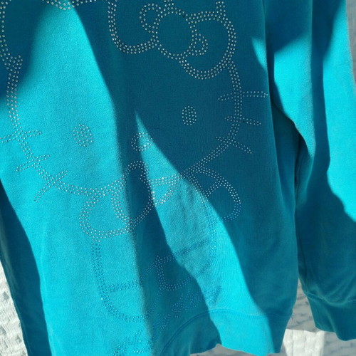 H&M sweatshirt like new, turquoise, size 12-14