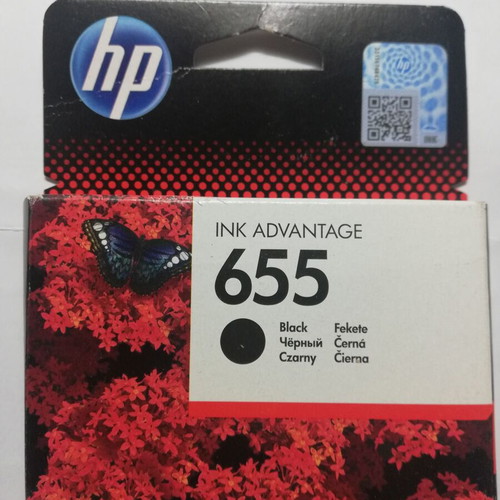HP655 printer ink cartridges for models 3525/4515/4625/5525/6525