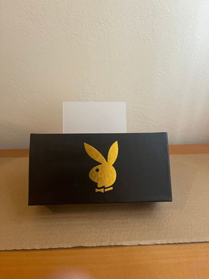 Playboy anniversary playing cards like new with chips