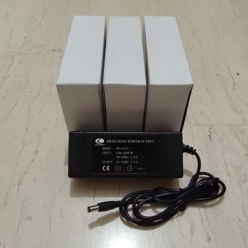 Universal power supply pack of 3, 24V DC 1.5A, model SW-0229