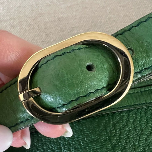 Gucci shoulder bag green like new