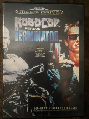 Sega Mega Drive Robocop versus Terminator μεταχειρισμένο χωρίς μάνουαλ