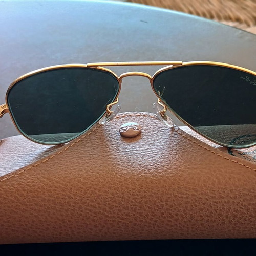 Ray Ban Aviator Small Metal Sunglasses new, gold