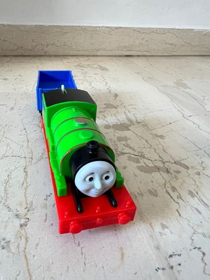Fisher Price Thomas Μηχανοκίνητο τρενάκι με βαγόνι Percy σαν καινούργιο