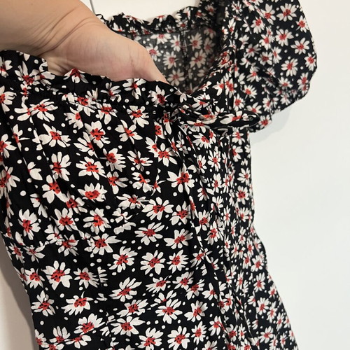 Zara mini floral dress size Small used