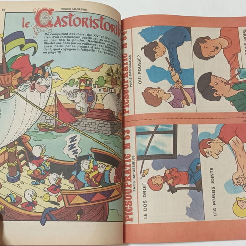 Disney Picsou Magazine No 134 French Comics Mickey 1983