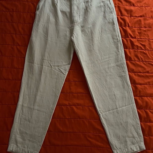 Zara W31 Soft Chino Cotton and Linen Pants