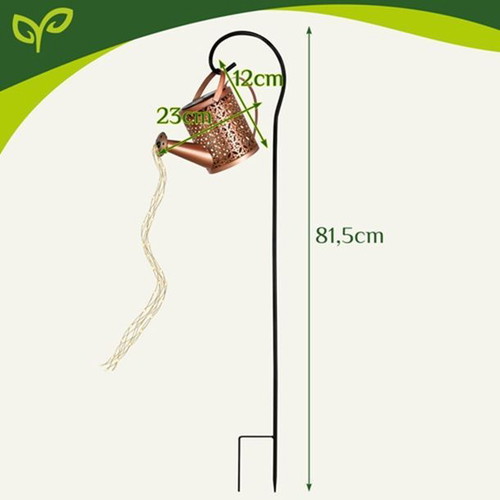 Solar garden lamp Leika with LED flowing water effect like new