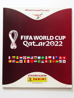 Άλμπουμ Panini World Cup Qatar 2022 Αγγλική έκδοση κενό