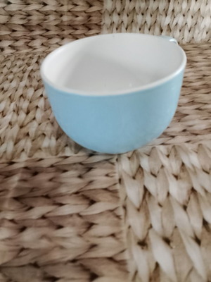 Breakfast mug new, sky blue color with handle like a cup