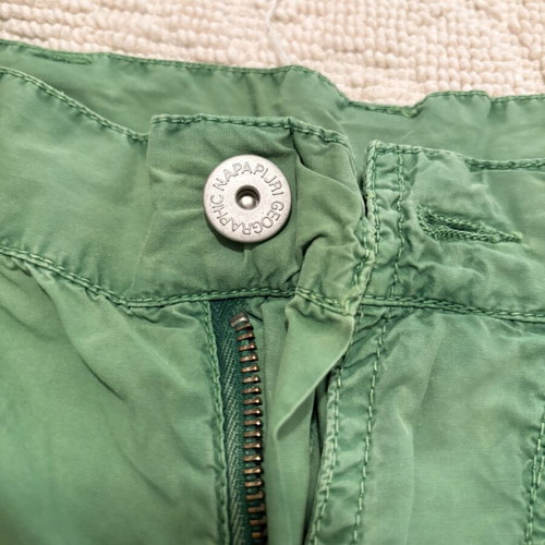 Napapijri men's bermuda shorts like new, green, size S