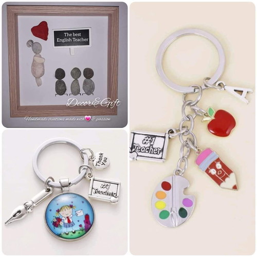 Pebble Art Frame Gift for Teachers new