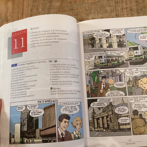 Mosaique 1 methode de francais new French language book