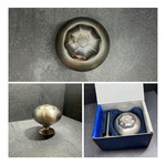 Πόμολο-Μπουλ εξώθυρας καινούργιο, inox mat, ύψος 8εκ., βάση 5εκ.