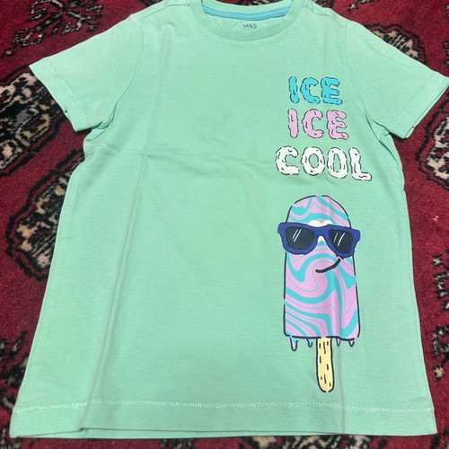 Marks & Spencer t-shirt for 4 years like new, green