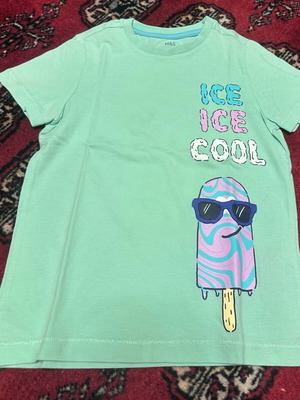 Marks & Spencer t-shirt for 4 years like new, green