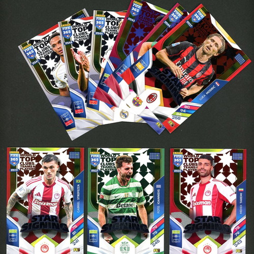 2026 Panini Fifa Adrenalyn XL Star Signings Update 48 Card Set like new