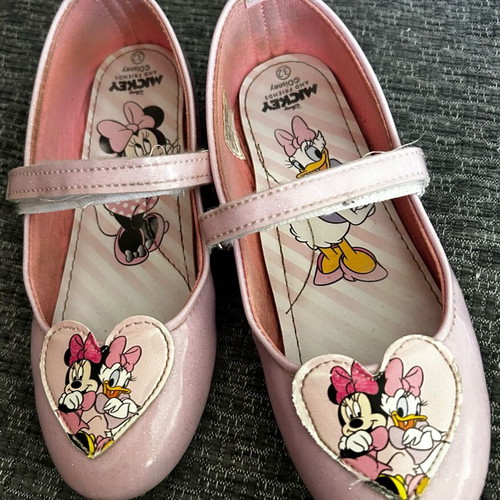 Ballerina shoes size 32 used with Minnie and Daisy theme pink